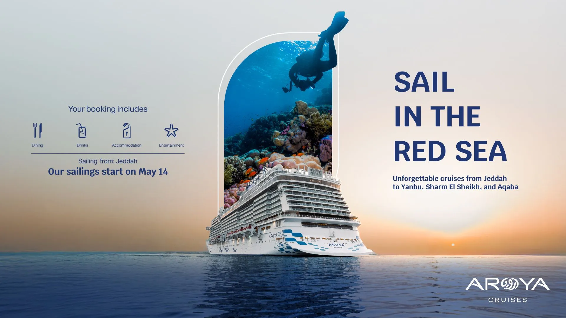 aroya sail in the red sea