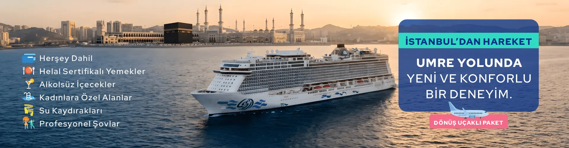 umre yolunda yeni ve konforlu deneyim