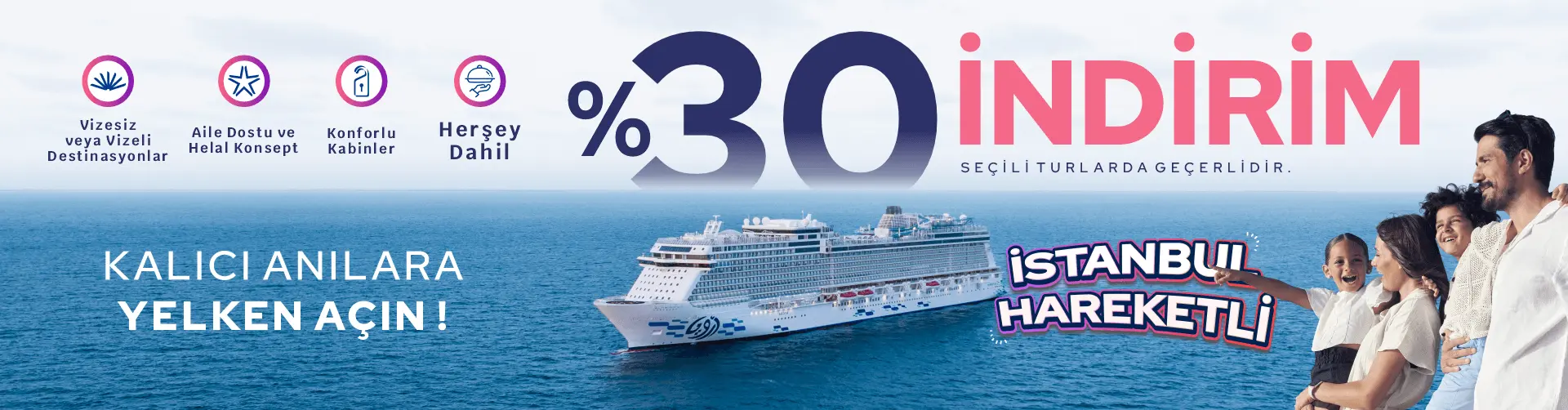 kalıcı anılara yelken açın