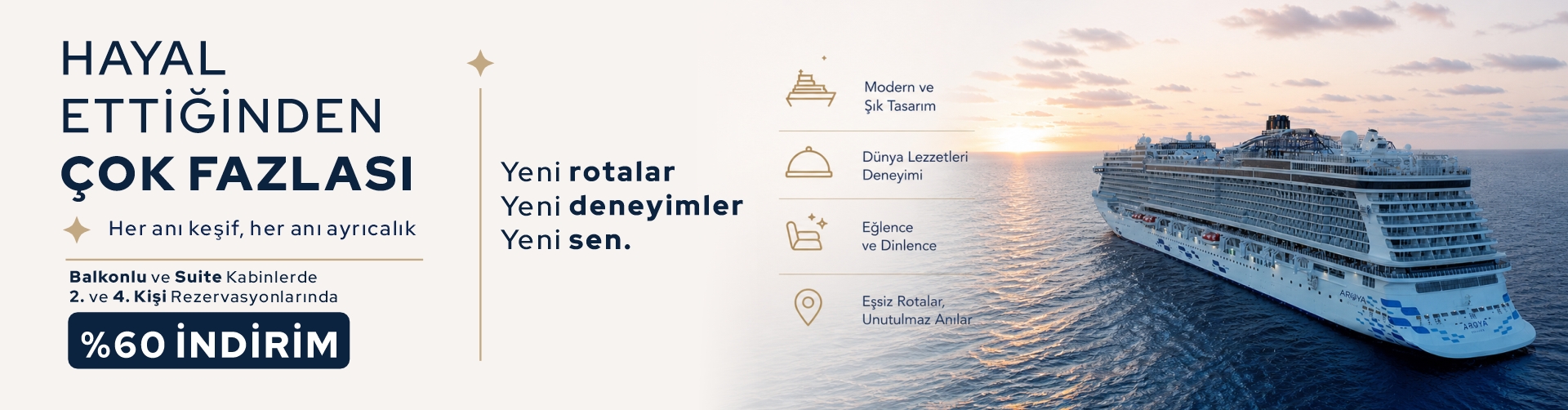 kalıcı anılara yelken açın